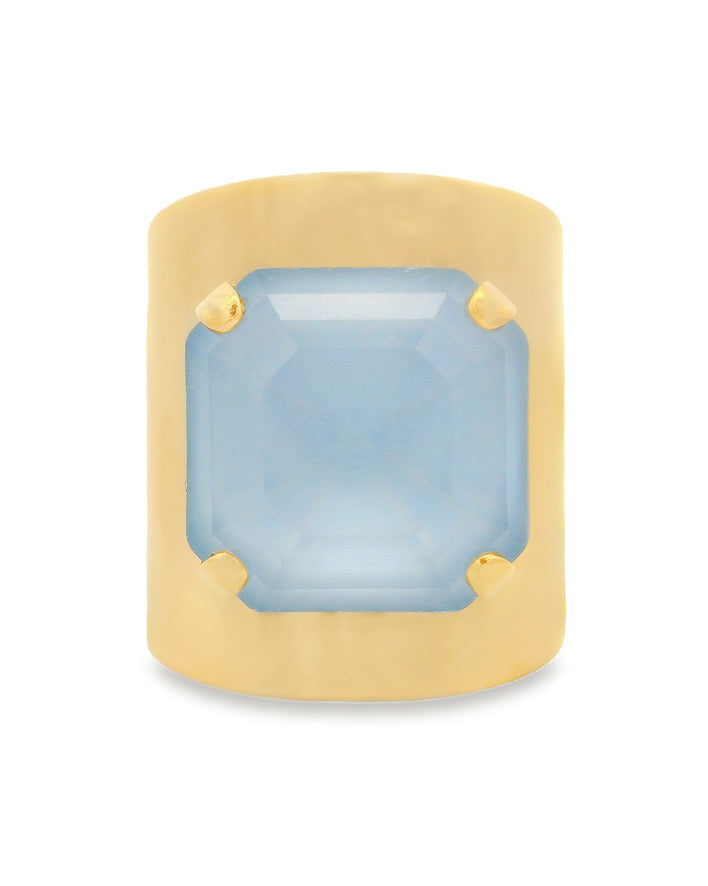 TOVA Nikki Ring in Fairy Dust Ultra Baby Blue