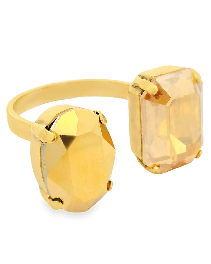 TOVA Janel Ring in Caramel
