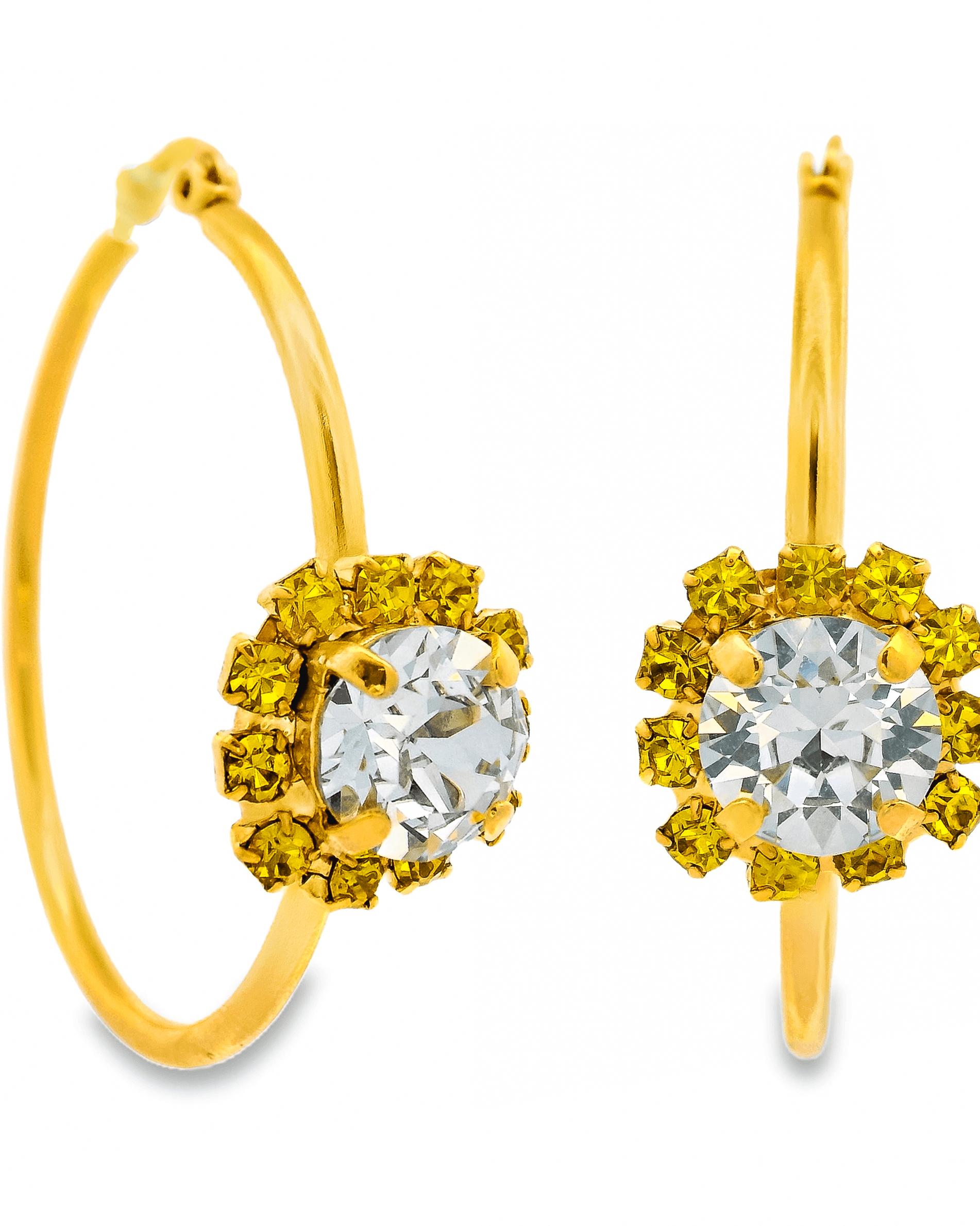 TOVA Mini Bianca Earrings in Light Azore