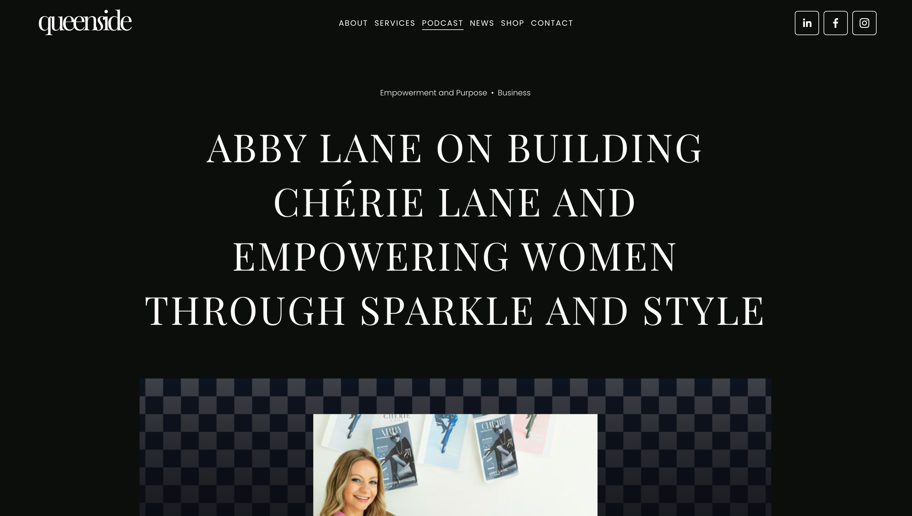 Abby Lane on Building Chérie Lane and Empowering Women Through Sparkle and Style
