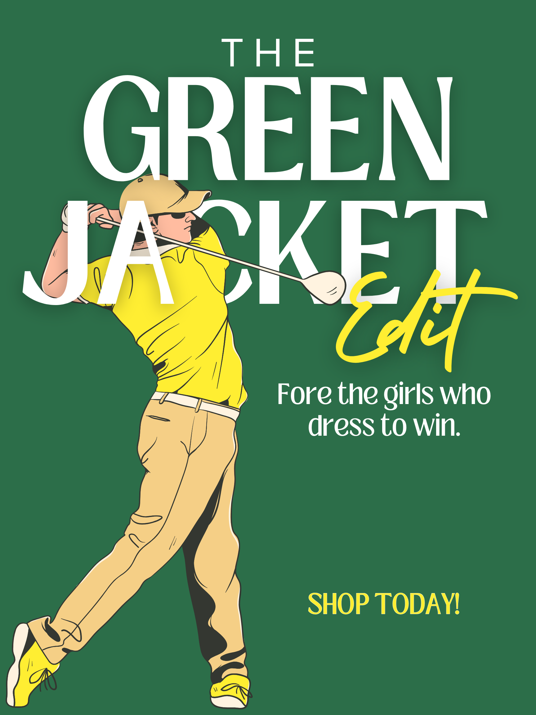 The Green Jacket Edit⛳️💛💚