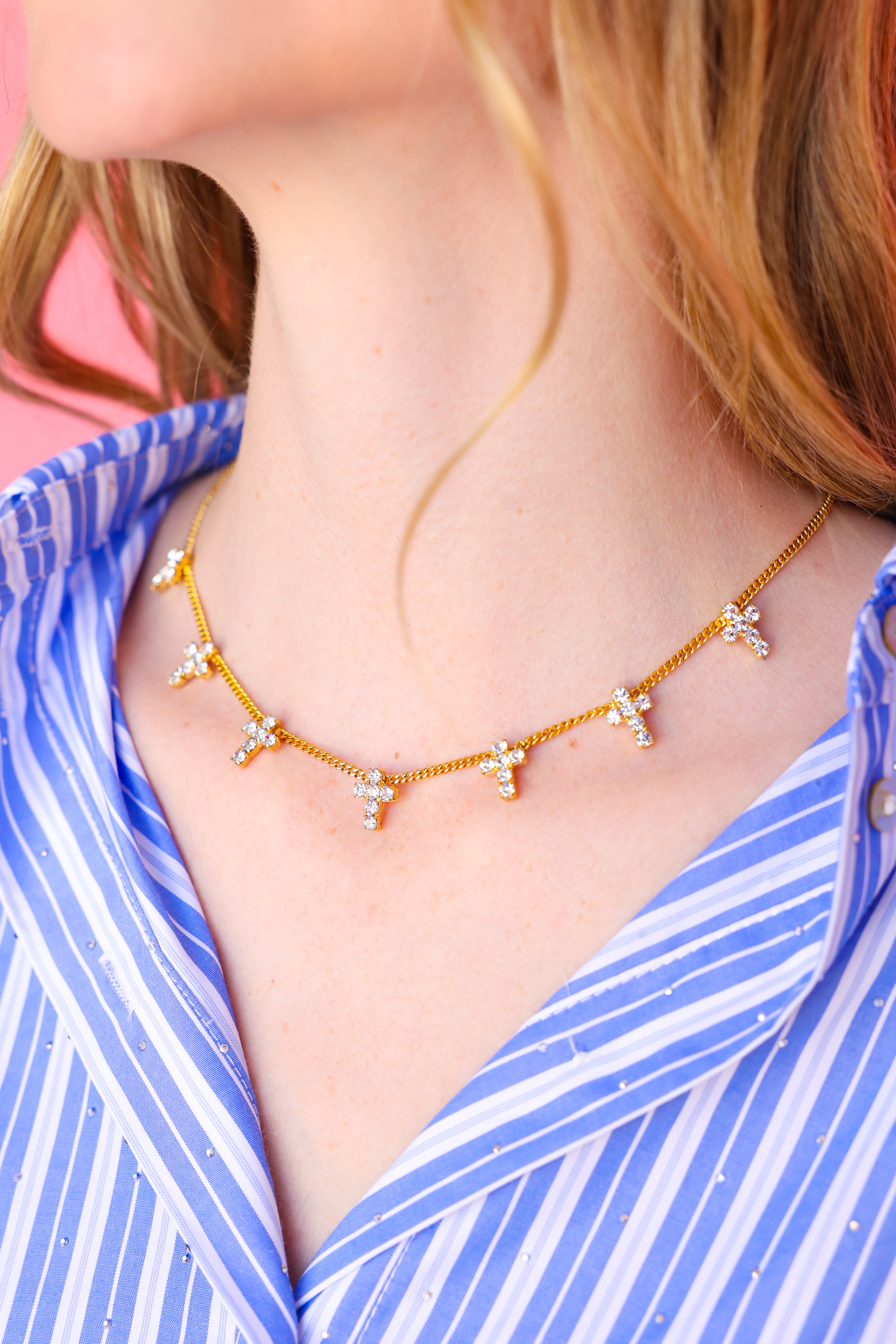 Cross Necklace Chain Choker Brandy Melville Rope Necklace Brandy