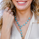 premium silver necklace crafted for everyday wear, offering a dainty handcrafted style with a waterproof, hypoallergenic, tarnish free finish, ideal for minimal modern jewelry lovers, available as wholesale for boutiques,western jewelry