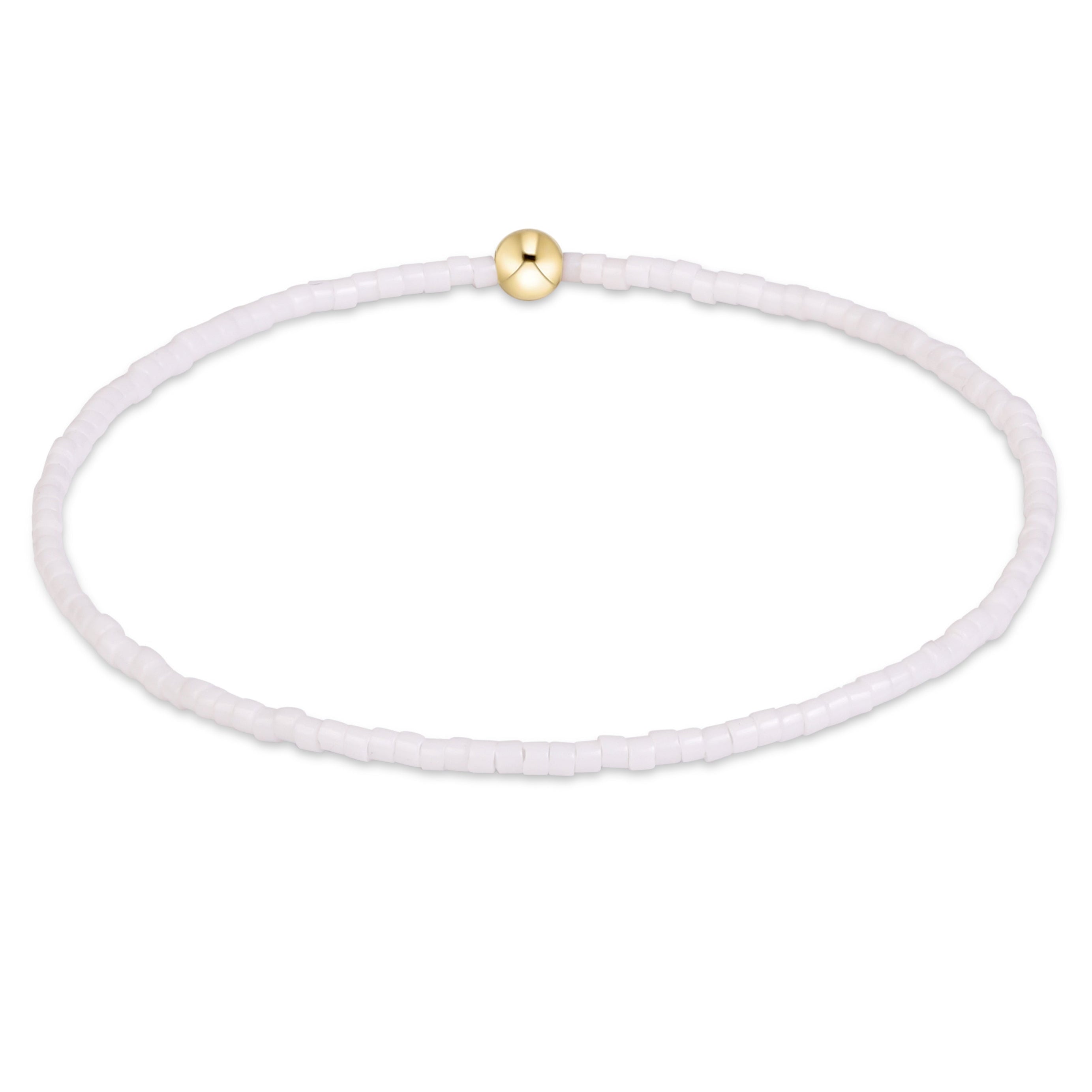 e.newton Hope Classic Bracelet - White