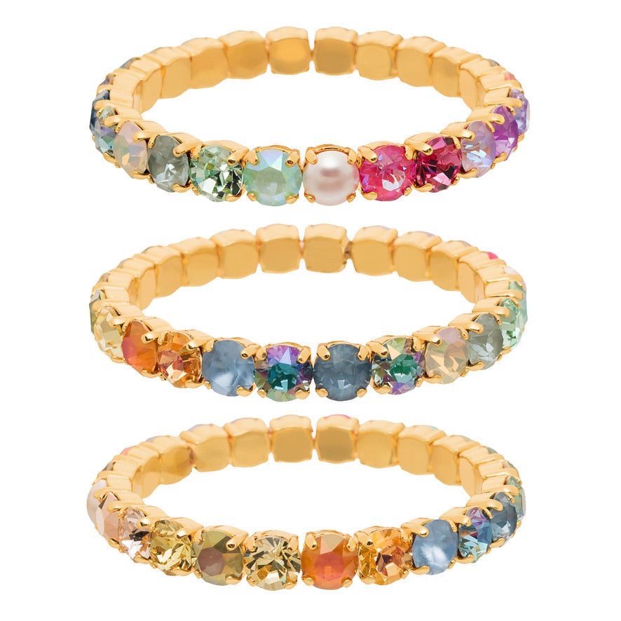TOVA Oakland Stretch Bracelet in Fairy Dust Mix