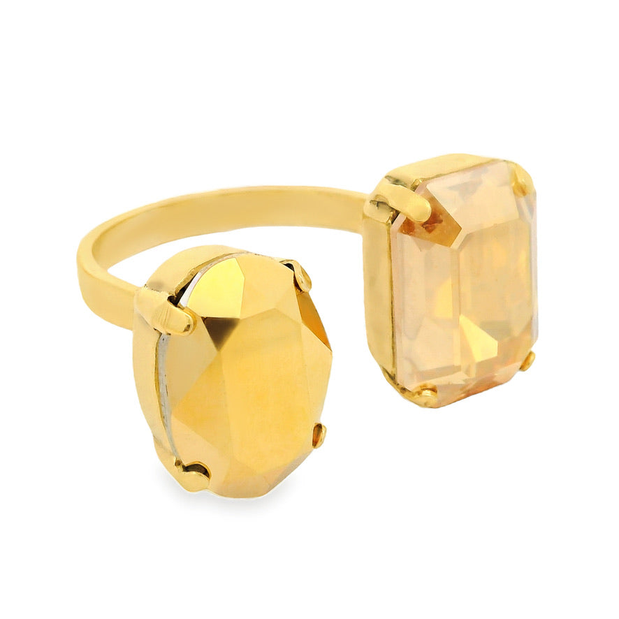 TOVA Janel Ring in Caramel