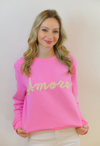Pink Pearl Amore Sweater