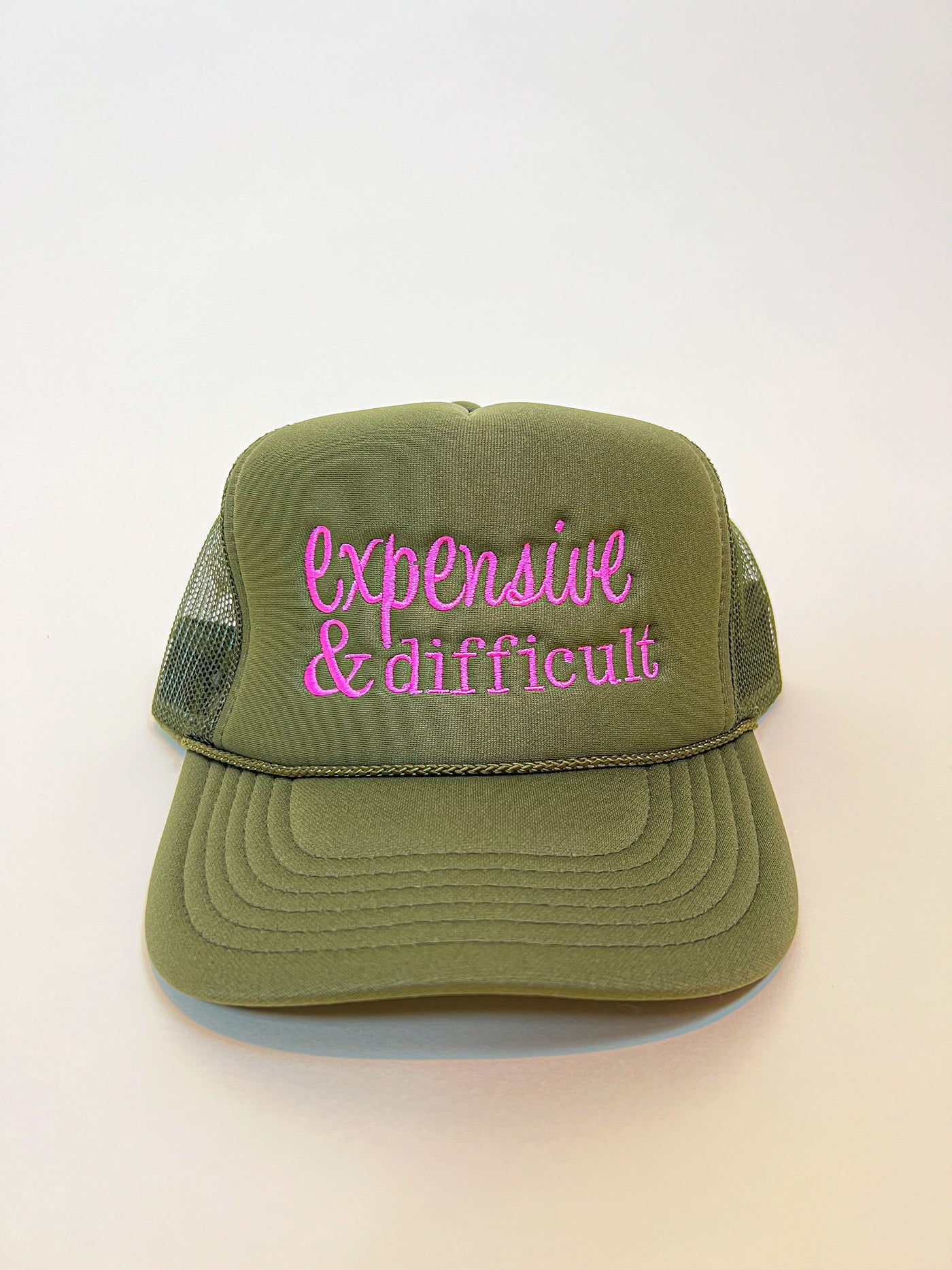 Expensive & Difficult Trucker Hat