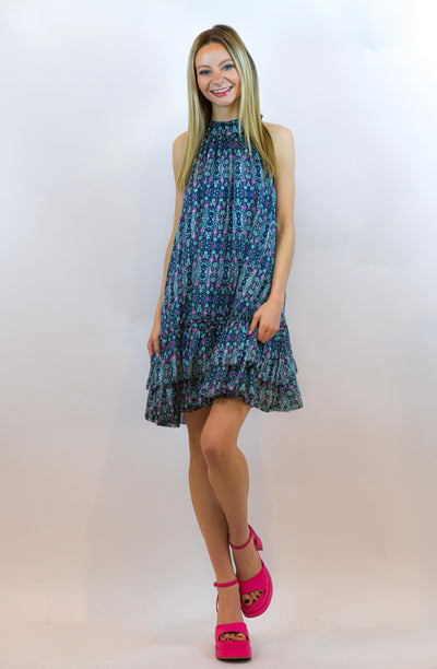 Julia Flowy Mini Dress