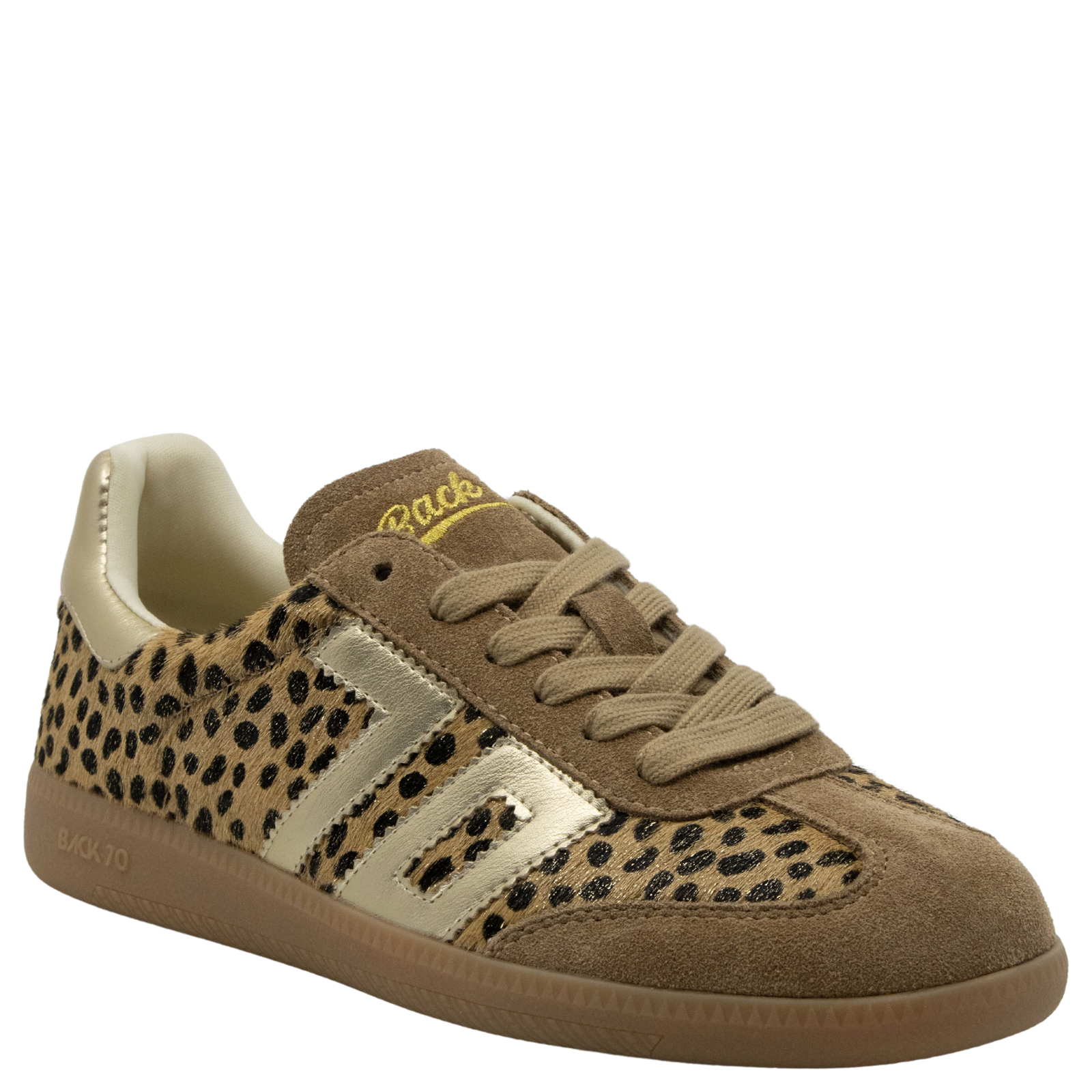 Back 70 Cloud W26 Sneaker in Leopard Gold