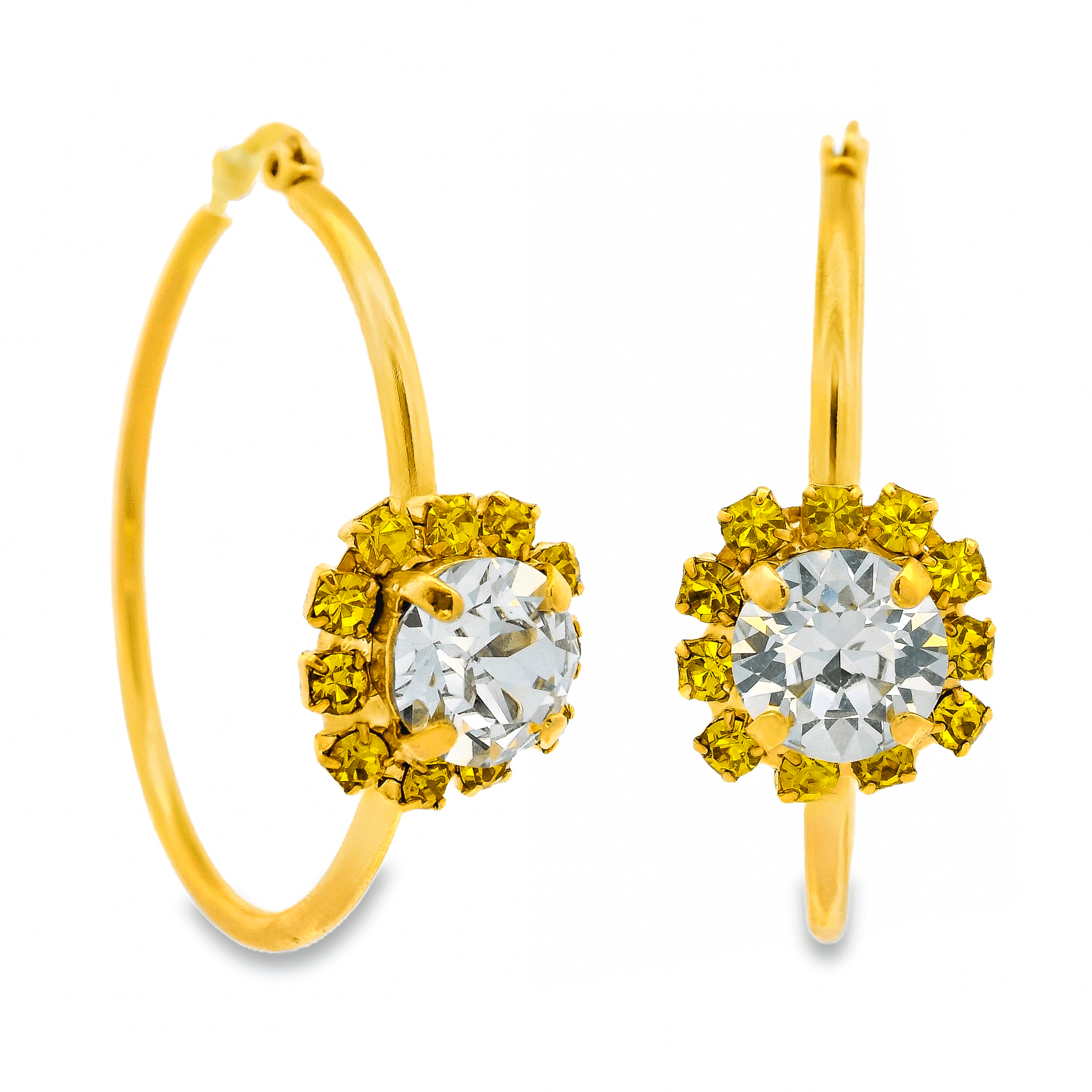 TOVA Mini Bianca Earrings in Light Azore