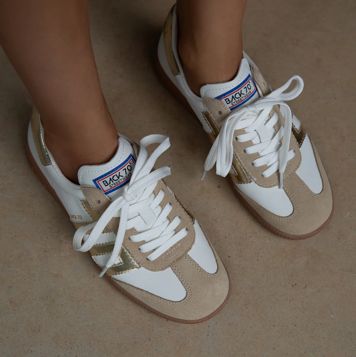 Cherie_Y【美品】the urban blance Beige Cloud Back 70 Sneakers – Chérie Lane