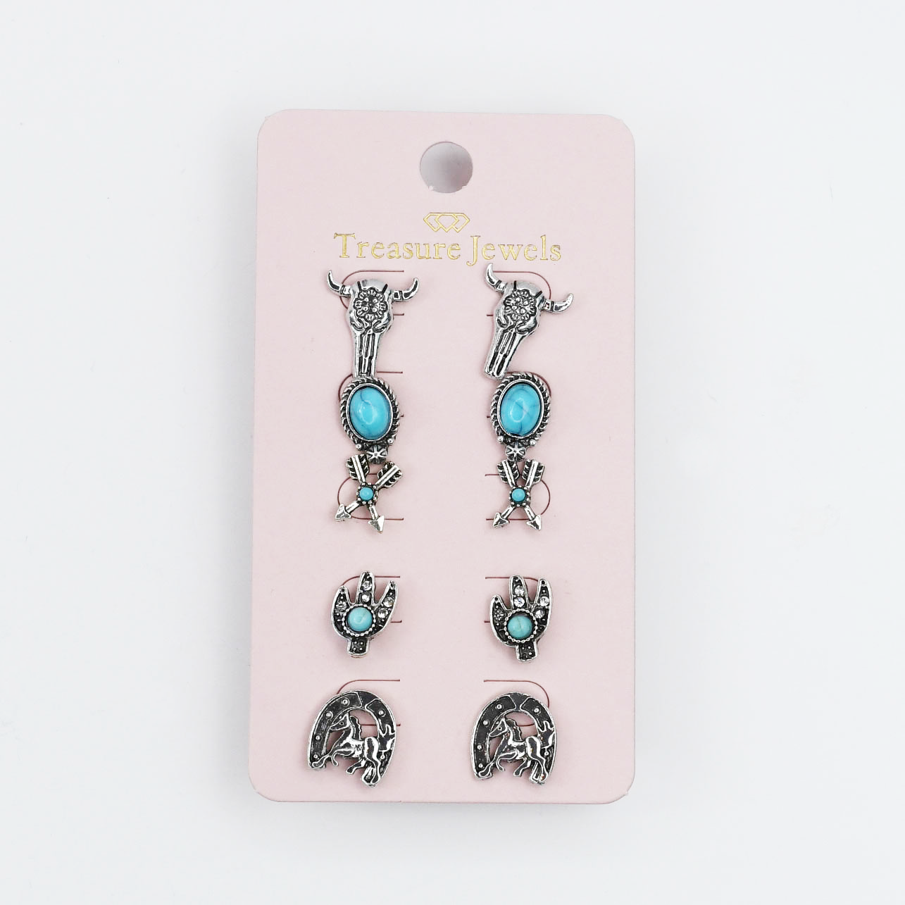 waterproof hypoallergenic silver earrings, tarnish free silver jewelry, dainty silver earrings, silver hoop earrings, handcrafted gemstone silver earrings, boutique wholesale earrings, everyday silver jewelry, high-quality silver earrings,turquoise western studs set