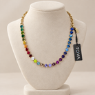 TOVA Oakland Necklace displayed on a jewelry stand