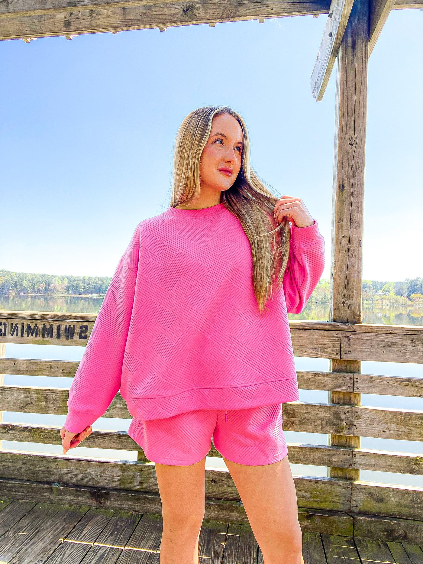 Bubblegum Pink Sweatshirt